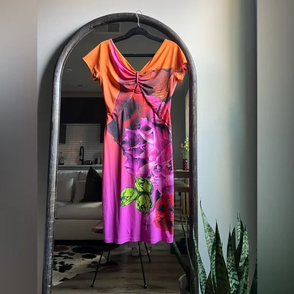 Roberto Cavalli | Dresses | Roberto Cavalli Printed Dress | Poshmark